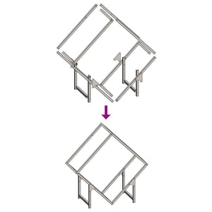 Ράφι για καυσόξυλα Ελαιοπράσινο 60x25x60cm Ατσάλι ψυχρής έλασης