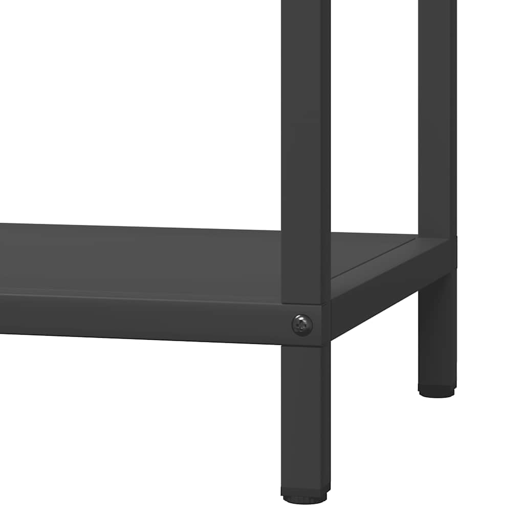 Ράφι για καυσόξυλα Μαύρο 40x25x60 εκ. Ατσάλι ψυχρής έλασης