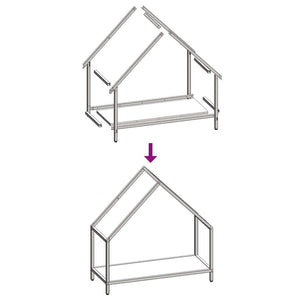 Ράφι για καυσόξυλα Ελαιοπράσινο 60x25x60cm Ατσάλι ψυχρής έλασης
