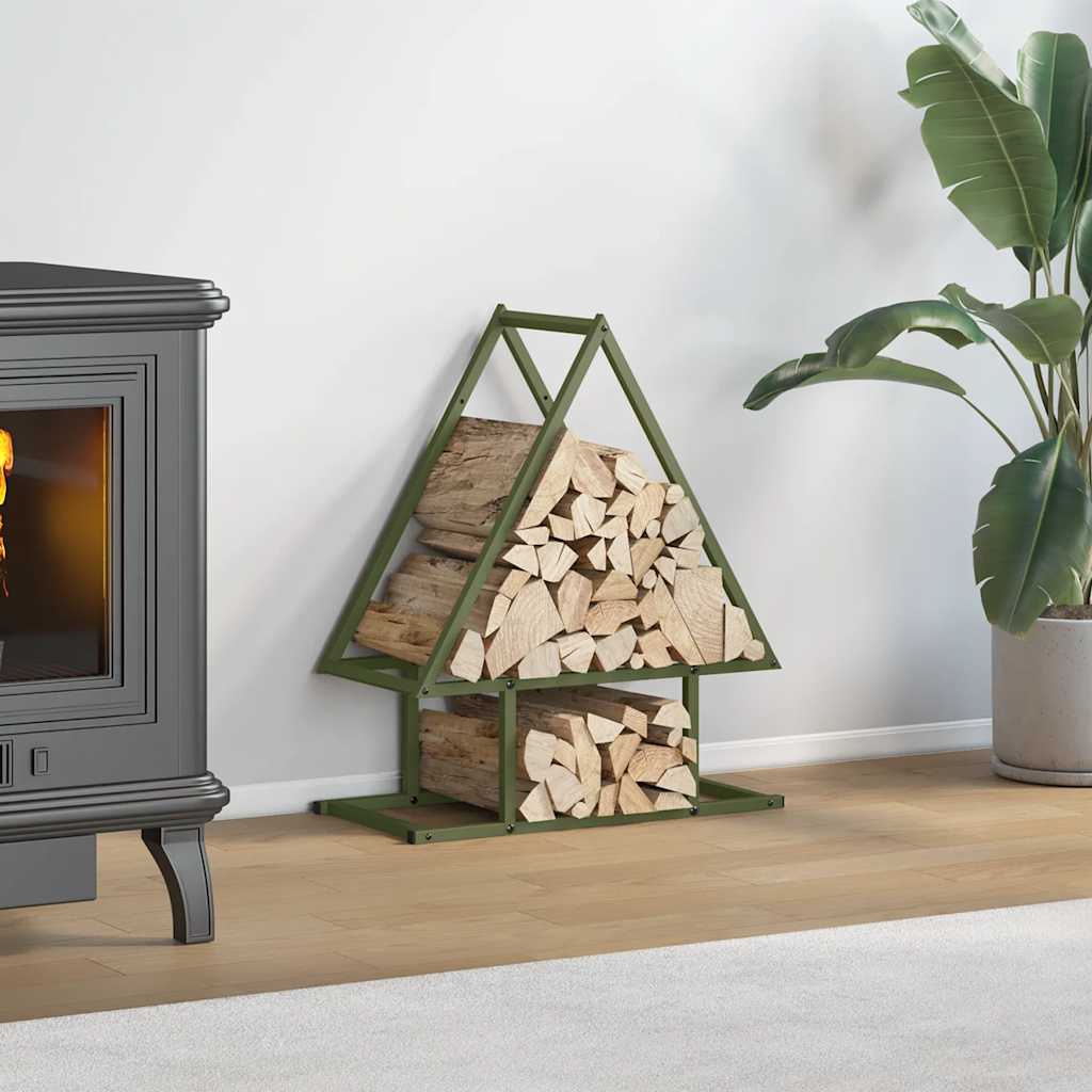 Ράφι για καυσόξυλα 50x25x60 εκ. Ατσάλι ψυχρής έλασης