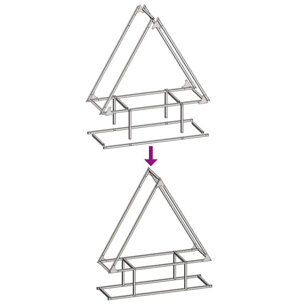 Ράφι για καυσόξυλα 80x25x90 εκ. Ατσάλι ψυχρής έλασης