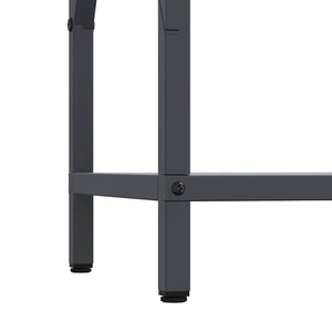 Ράφι για καυσόξυλα Ανθρακί 34x25x70 cm Ατσάλι ψυχρής έλασης