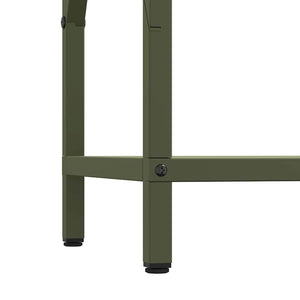 Ράφι για καυσόξυλα Ελαιοπράσινο 34x25x70cm Ατσάλι ψυχρής έλασης - Pakobazaar