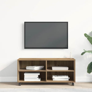 Ντουλάπι TV 90 x 35 x 40.5 εκ Καφέ Επεξεργασμένο ξύλο