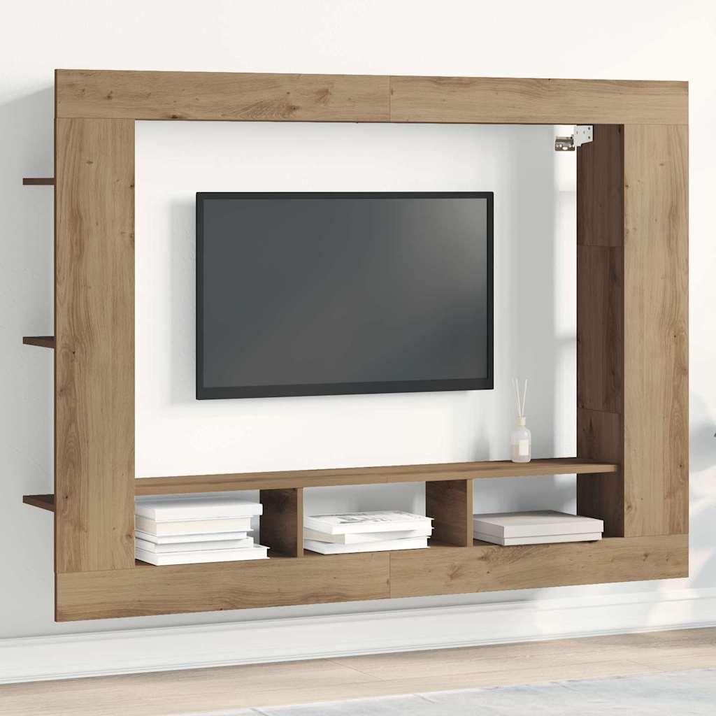 Ντουλάπι TV artisan δρυς 152 x 22 x 113 εκ. Επεξεργασμένο ξύλο - Pakobazaar