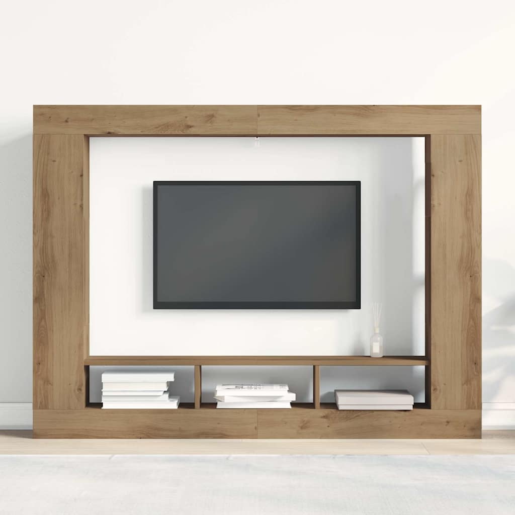 Ντουλάπι TV artisan δρυς 152 x 22 x 113 εκ. Επεξεργασμένο ξύλο - Pakobazaar