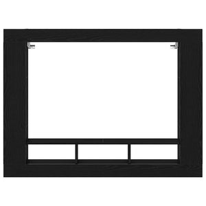 Ντουλάπι TV Μαύρη δρυς 152 x 22 x 113 εκ. Επεξεργασμένο ξύλο - Pakobazaar