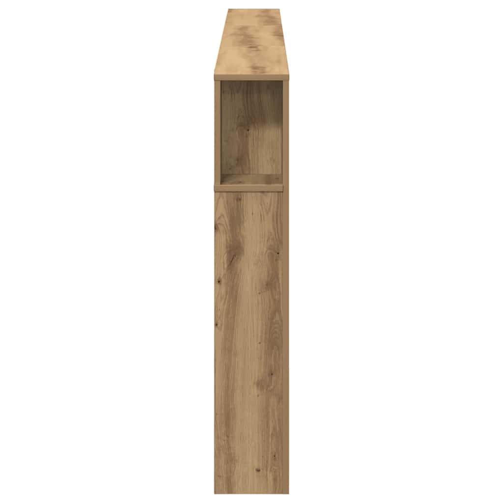 Κρεβάτι με Κεφαλάρι με ράφι Artisan Oak 220 x 18,5 x 102,5 εκ.