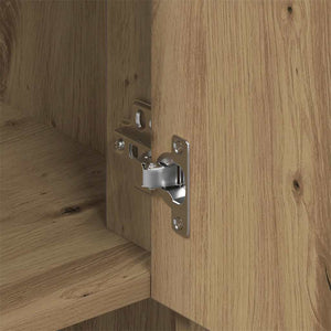 Ντουλάπα Τοίχου με ράφι Επιτοίχιο artisan δρυς 80 x 33 x 80 εκ. - Pakobazaar