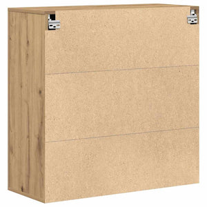 Ντουλάπα Τοίχου με ράφι Επιτοίχιο artisan δρυς 80 x 33 x 80 εκ. - Pakobazaar
