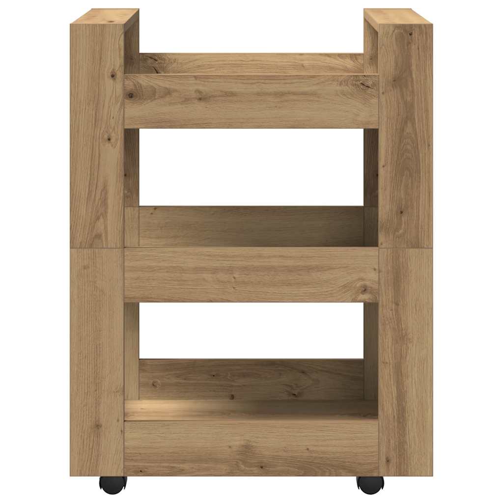 Καρότσι Κουζίνας Artisan Oak 60 x 45 x 80 εκ Επεξεργασμένο ξύλο - Pakobazaar