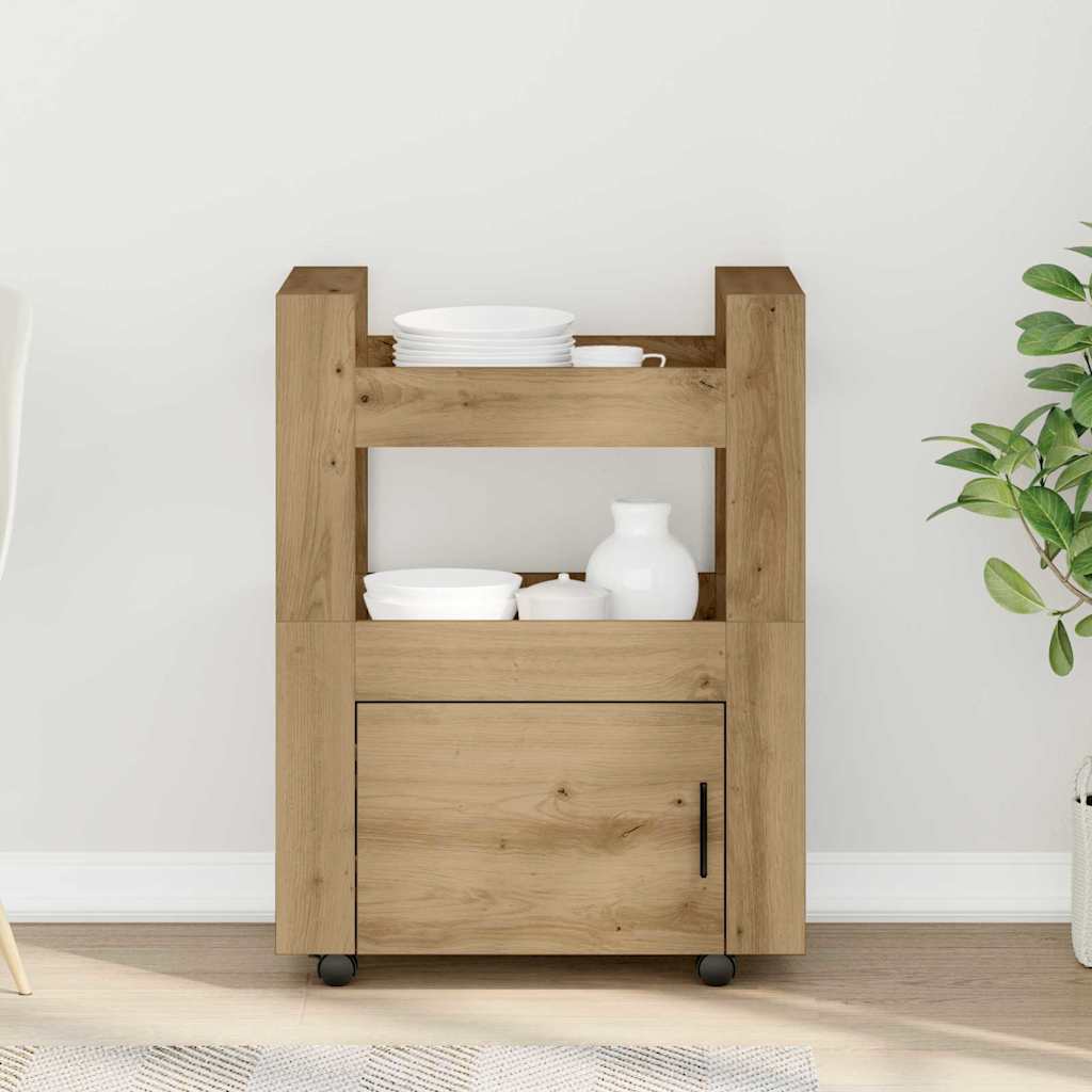 Καρότσι Κουζίνας artisan δρυς 60 x 45 x 80 εκ