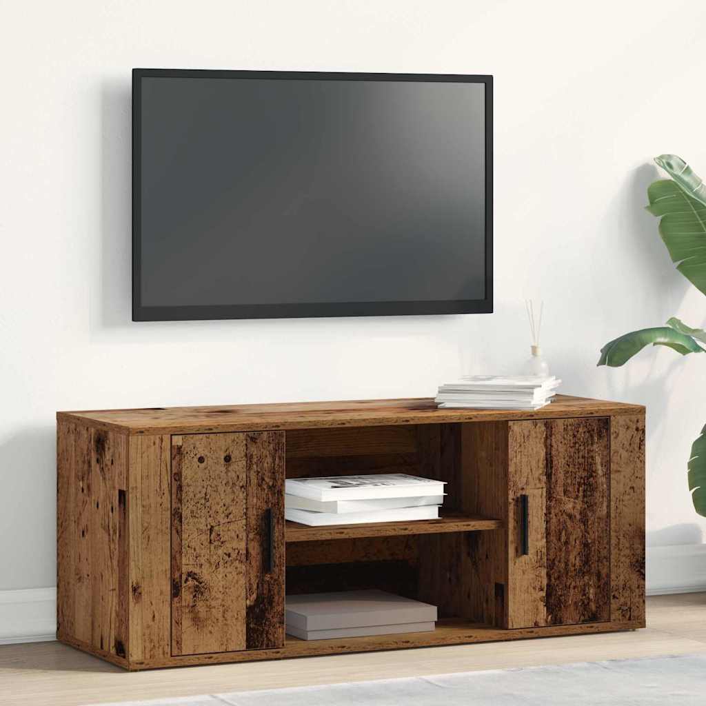 Ντουλάπι TV Παλαιό ξύλο 100 x 35 x 40 εκ Επεξεργασμένο ξύλο - Pakobazaar