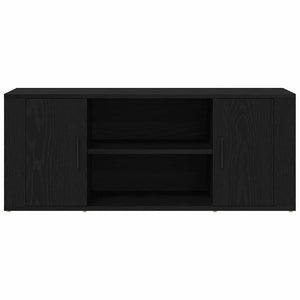 Ντουλάπι TV 100 x 35 x 40 εκ Μαύρη δρυς Επεξεργασμένο ξύλο