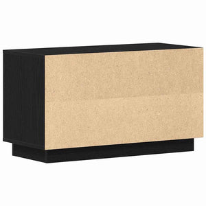 Ντουλάπι TV Μαύρη δρυς 80 x 35 x 45 cm Επεξεργασμένο ξύλο - Pakobazaar