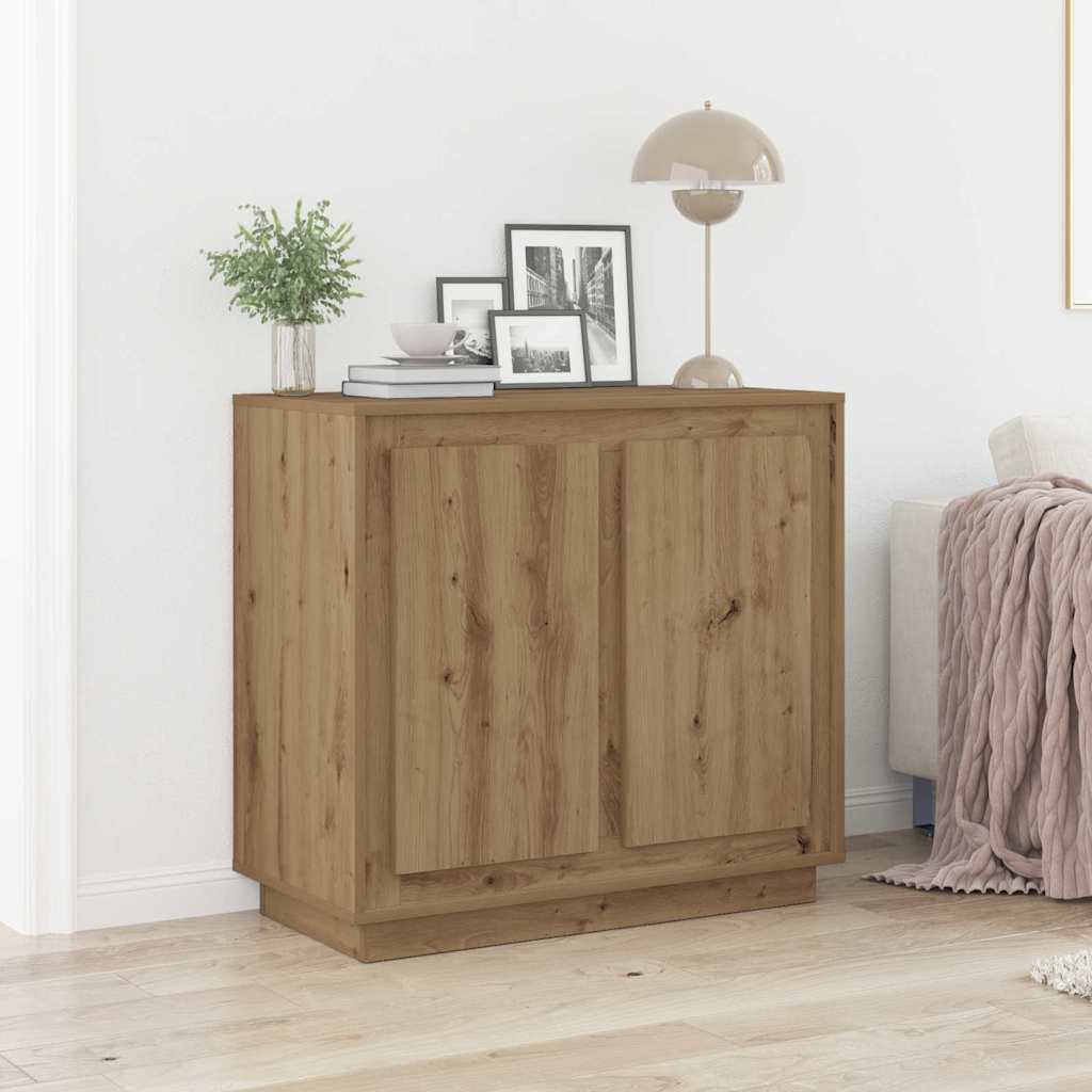 Πλαϊνό γραφείο Artisan Oak 80 x 40 x 75 εκ. Επεξεργασμένο ξύλο - Pakobazaar