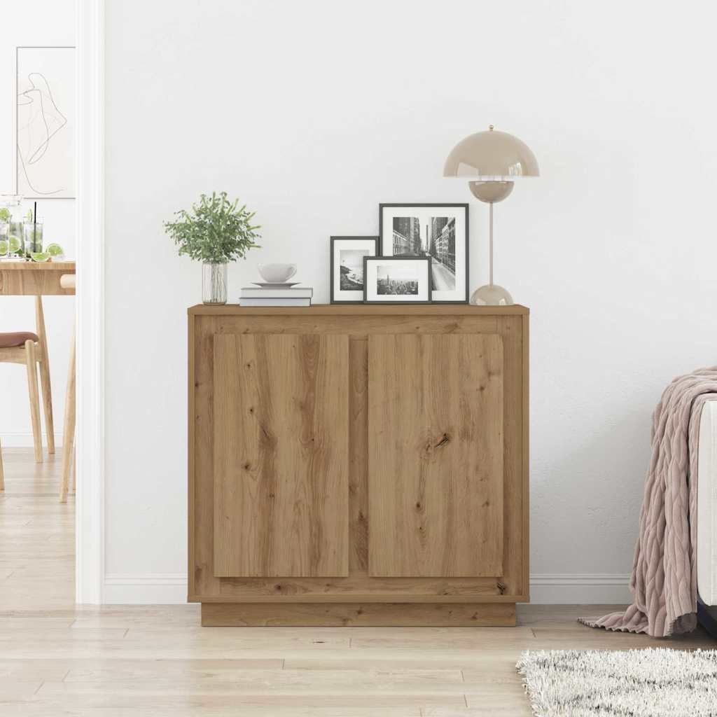 Πλαϊνό γραφείο Artisan Oak 80 x 40 x 75 εκ. Επεξεργασμένο ξύλο - Pakobazaar