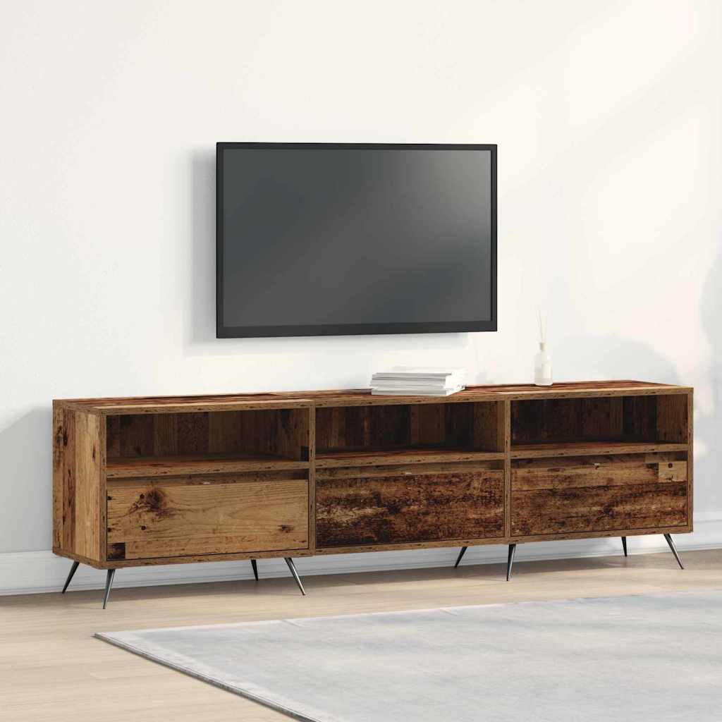 Ντουλάπι TV Παλαιό ξύλο 150 x 30 x 44,5 εκ. Επεξεργασμένο ξύλο - Pakobazaar