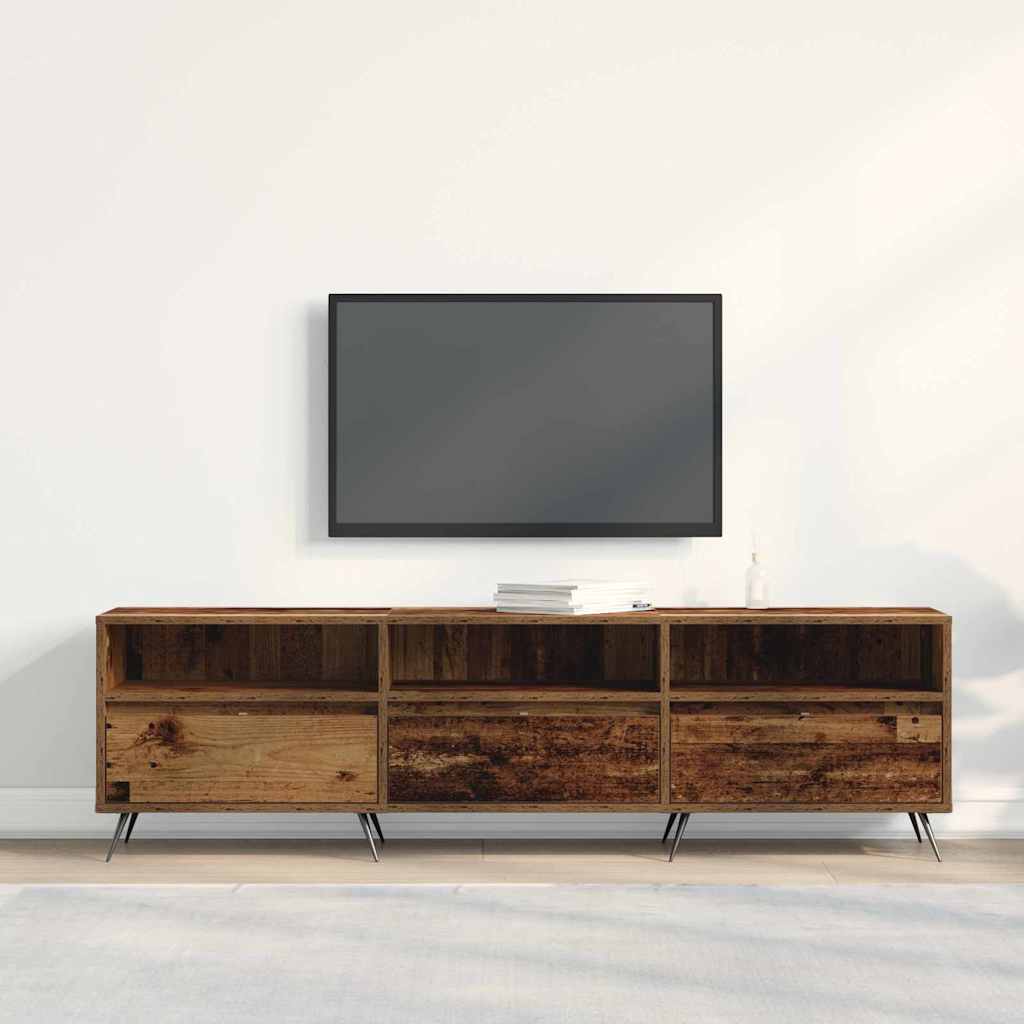 Ντουλάπι TV Παλαιό ξύλο 150 x 30 x 44,5 εκ. Επεξεργασμένο ξύλο - Pakobazaar