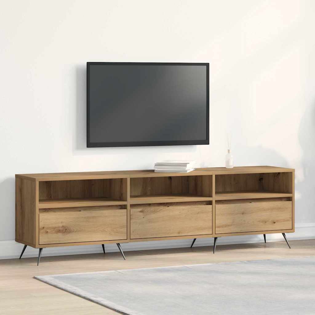 Ντουλάπι TV artisan δρυς 150 x 30 x 44,5 εκ. Επεξεργασμένο ξύλο - Pakobazaar