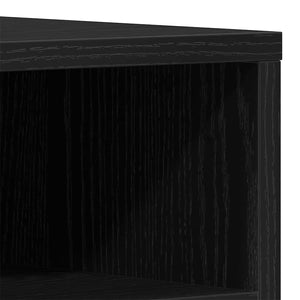 Ντουλάπι TV Μαύρη δρυς 150 x 30 x 44,5 εκ. Επεξεργασμένο ξύλο - Pakobazaar