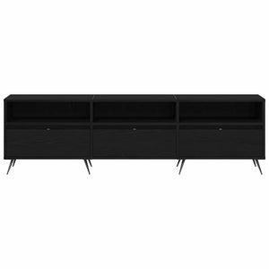 Ντουλάπι TV Μαύρη δρυς 150 x 30 x 44,5 εκ. Επεξεργασμένο ξύλο - Pakobazaar