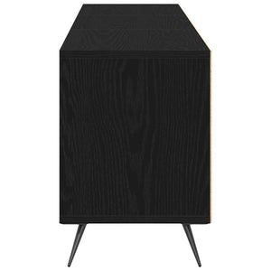 Ντουλάπι TV Μαύρη δρυς 150 x 30 x 44,5 εκ. Επεξεργασμένο ξύλο - Pakobazaar