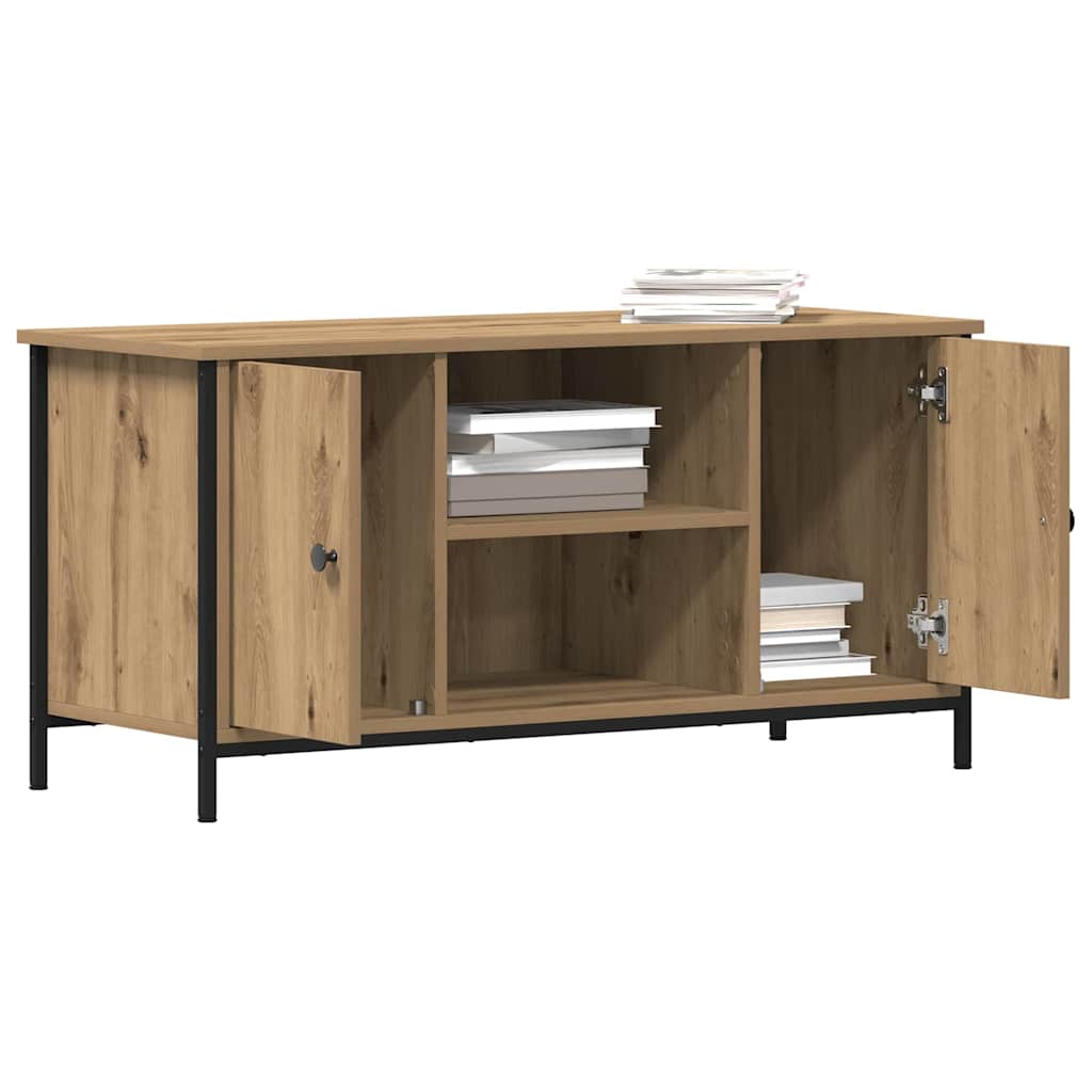 Ντουλάπι TV artisan δρυς 100 x 40 x 50 cm Επεξεργασμένο ξύλο - Pakobazaar