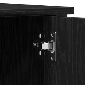 Ντουλάπι TV Μαύρη δρυς 100 x 40 x 50 cm Επεξεργασμένο ξύλο - Pakobazaar