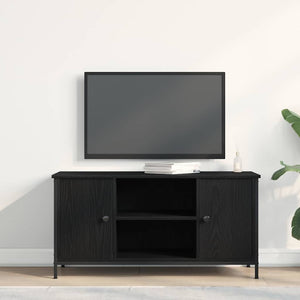 Ντουλάπι TV Μαύρη δρυς 100 x 40 x 50 cm Επεξεργασμένο ξύλο - Pakobazaar