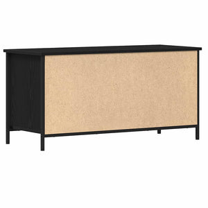 Ντουλάπι TV Μαύρη δρυς 100 x 40 x 50 cm Επεξεργασμένο ξύλο - Pakobazaar