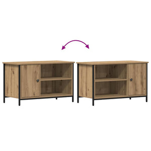 Ντουλάπι TV artisan δρυς 80 x 40 x 50 cm Επεξεργασμένο ξύλο - Pakobazaar