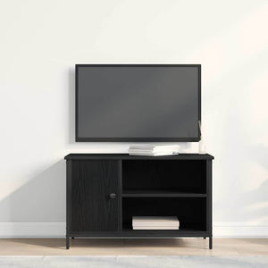 Ντουλάπι TV 80 x 40 x 50 cm Μαύρη δρυς Επεξεργασμένο ξύλο