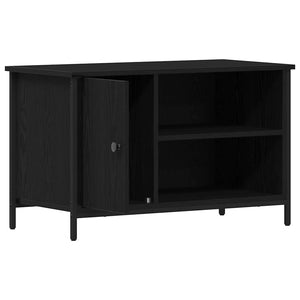 Ντουλάπι TV 80 x 40 x 50 cm Μαύρη δρυς Επεξεργασμένο ξύλο