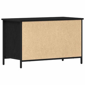 Ντουλάπι TV 80 x 40 x 50 cm Μαύρη δρυς Επεξεργασμένο ξύλο