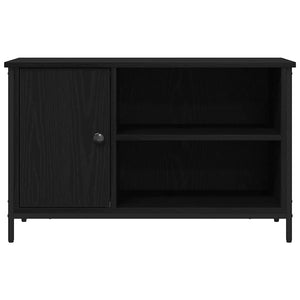 Ντουλάπι TV 80 x 40 x 50 cm Μαύρη δρυς Επεξεργασμένο ξύλο