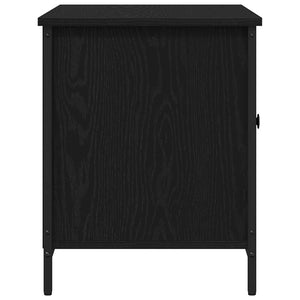 Ντουλάπι TV 80 x 40 x 50 cm Μαύρη δρυς Επεξεργασμένο ξύλο