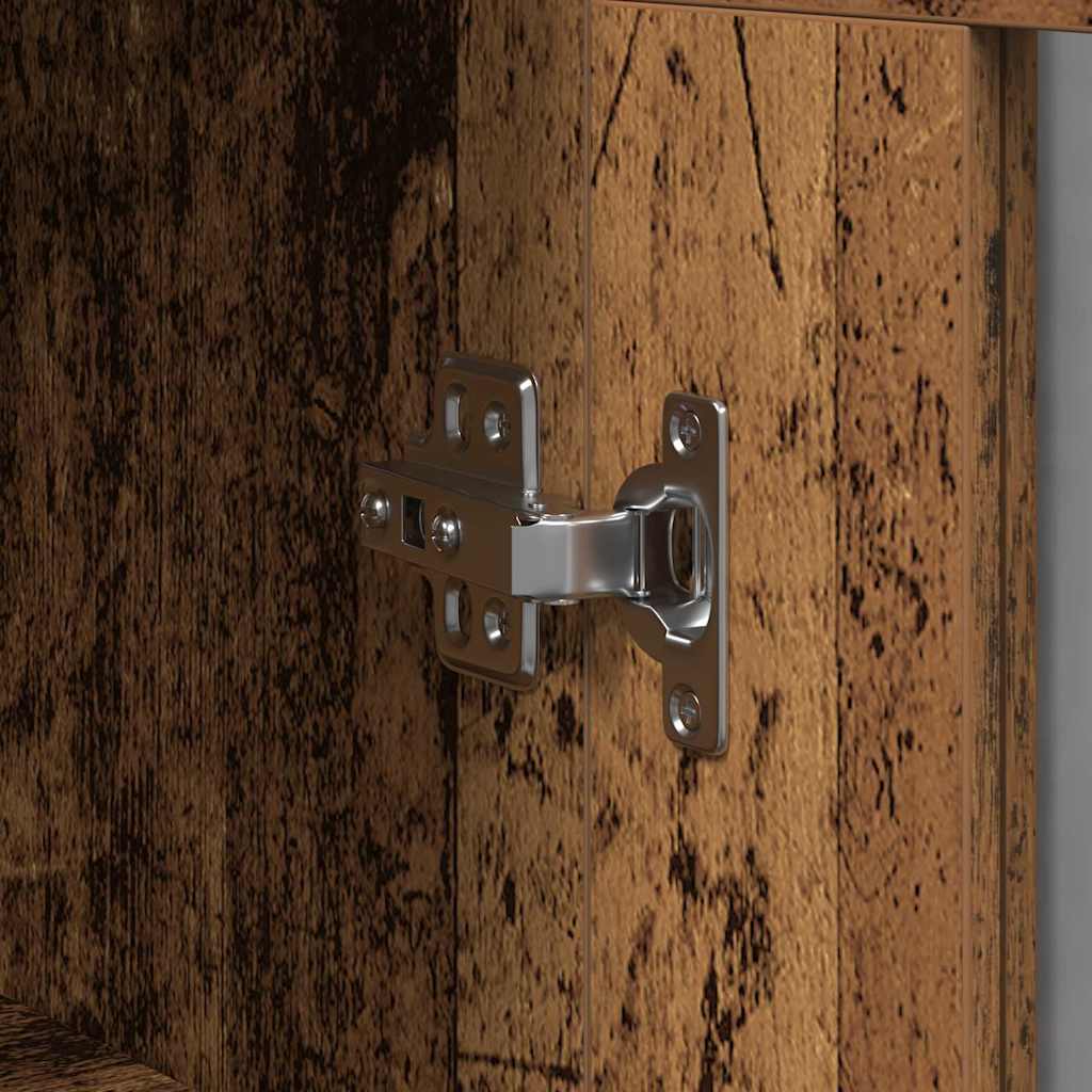 Ντουλάπα Τοίχου Επιτοίχιο Παλιό Ξύλο 69,5 x 34 x 90 εκ. - Pakobazaar