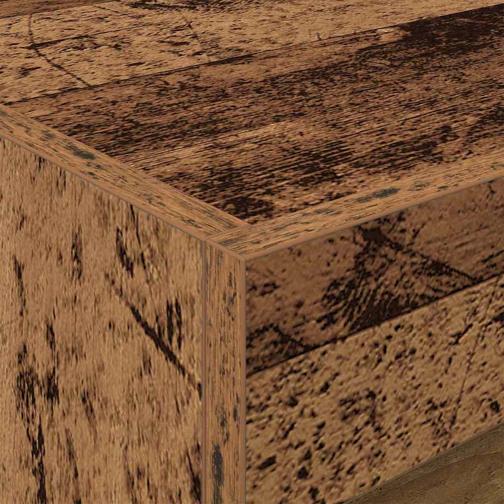 Κομοδίνο 2 pcs Παλιό ξύλο 50 x 40 x 45 cm Επεξεργασμένο ξύλο - Pakobazaar