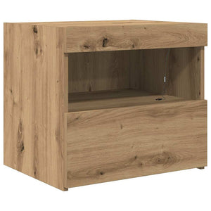 Κομοδίνο 2 pcs Artisan Oak 50 x 40 x 45 cm Επεξεργασμένο ξύλο - Pakobazaar