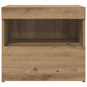 Κομοδίνο 2 pcs Artisan Oak 50 x 40 x 45 cm Επεξεργασμένο ξύλο - Pakobazaar