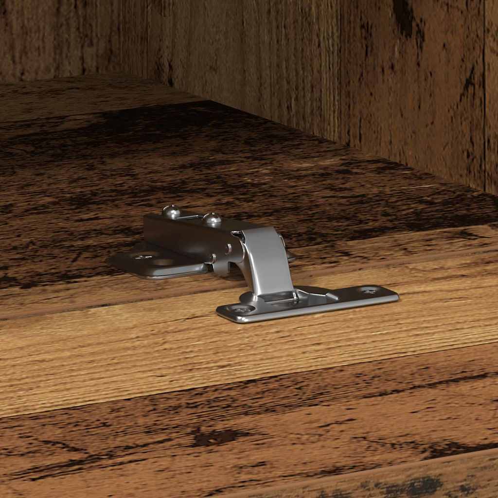 Ντουλάπι Τηλεόρασης Τοίχου 2 pcs Παλιό Ξύλο 100 x 30 x 30 cm - Pakobazaar