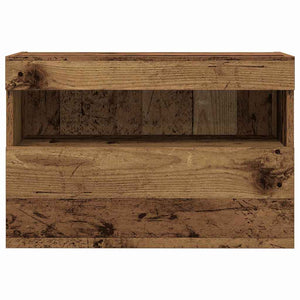 Ντουλάπι Τηλεόρασης Τοίχου 2 pcs Παλαιό ξύλο 60 x 30 x 40 εκ. - Pakobazaar