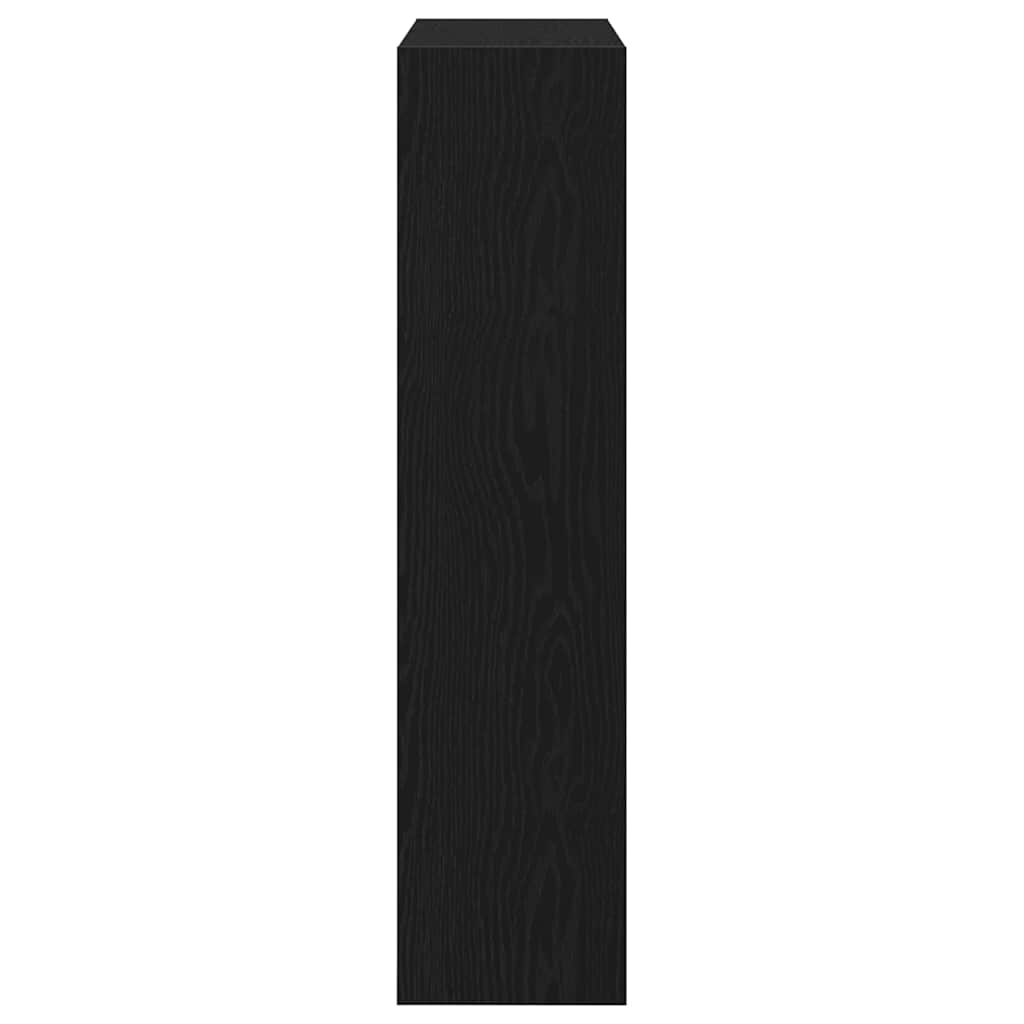 Ντουλάπα Παπουτσιών με ράφι Μαύρη Οξυά 80 x 21 x 87,5 cm - Pakobazaar