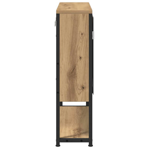 Ντουλάπα Καθρέφτη με ράφι Επιτοίχιο Artisan Oak 60 x 16 x 60 εκ - Pakobazaar