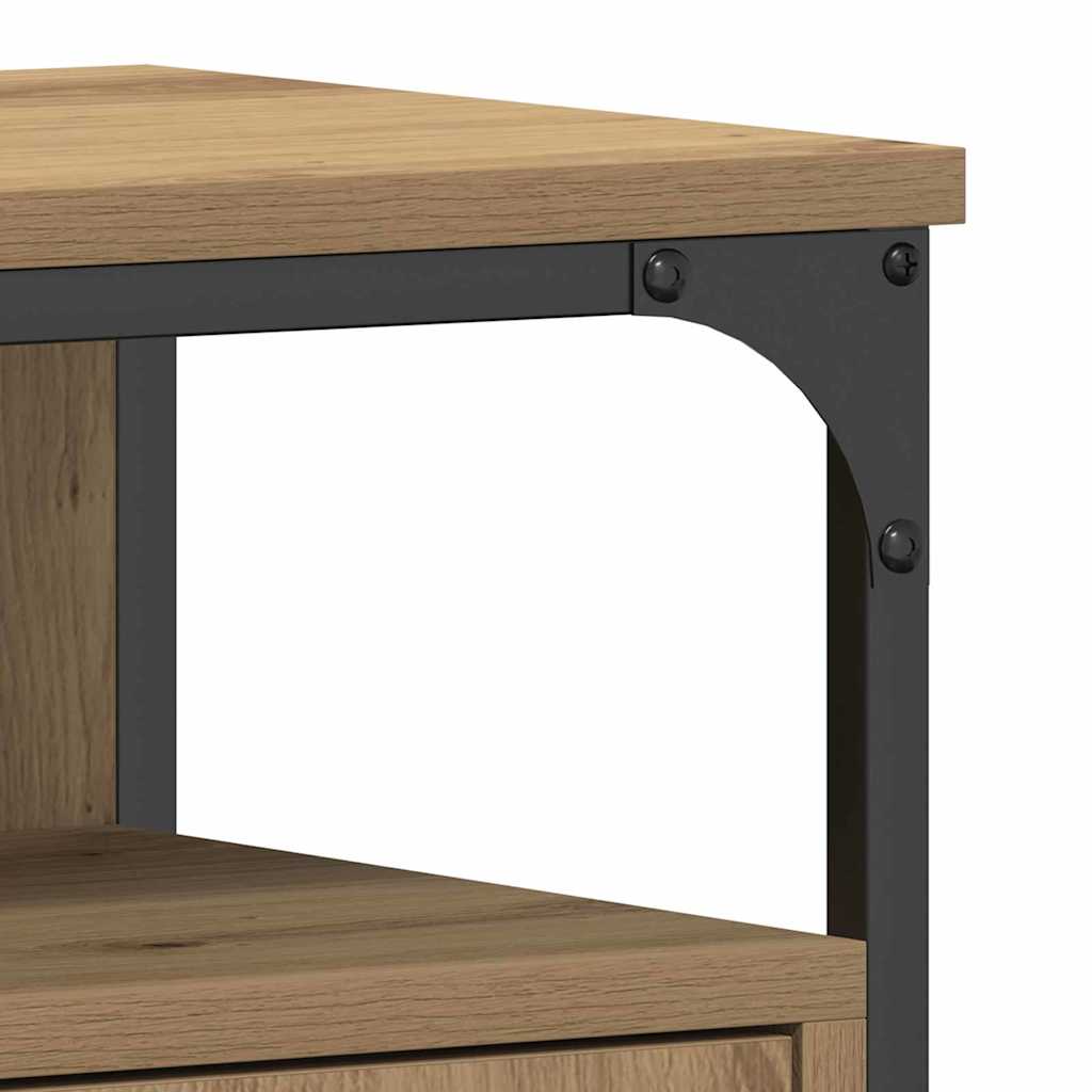 Ντουλάπα Νιπτήρα Mπάνιου με πόρτα artisan δρυς 80 x 30 x 60 cm - Pakobazaar
