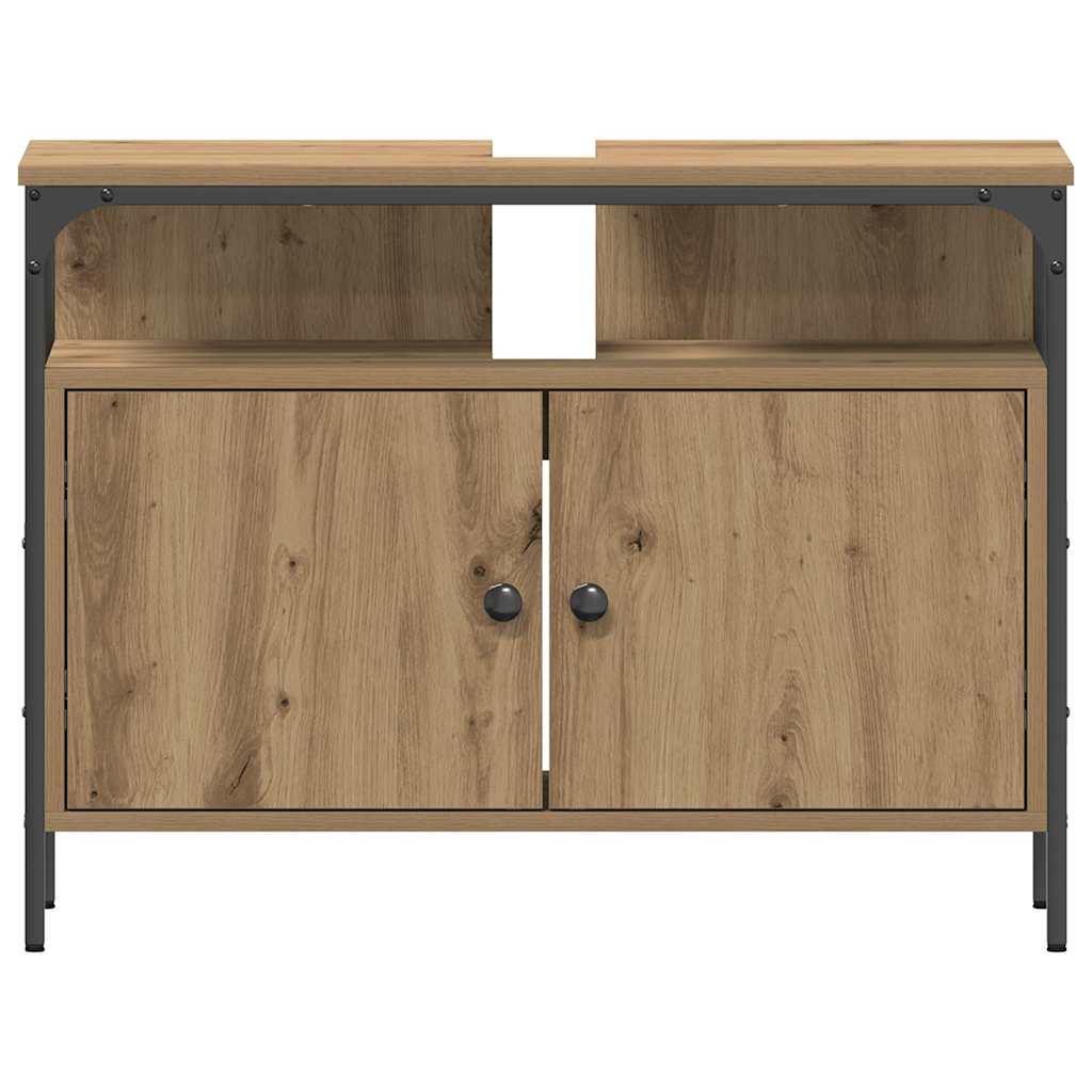 Ντουλάπα Νιπτήρα Mπάνιου με πόρτα artisan δρυς 80 x 30 x 60 cm - Pakobazaar