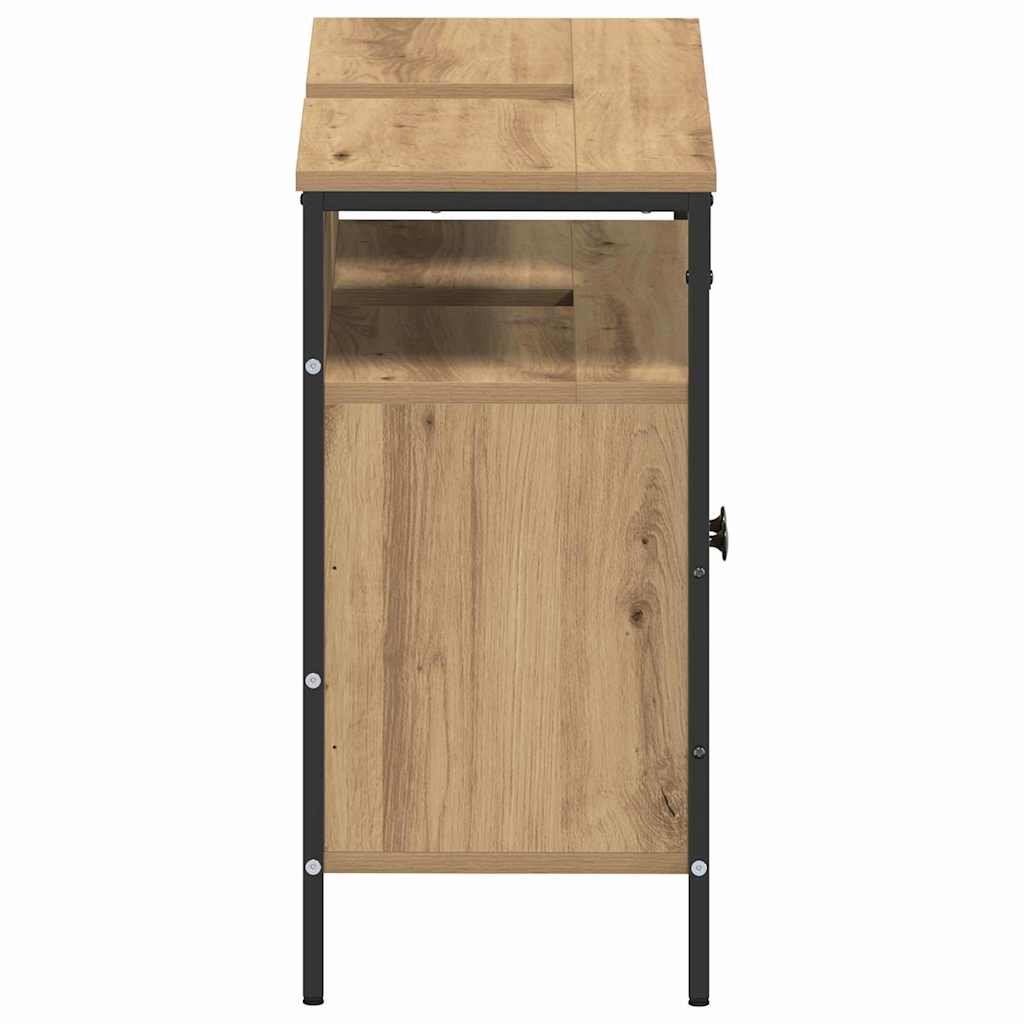 Ντουλάπα Νιπτήρα Mπάνιου με πόρτα artisan δρυς 80 x 30 x 60 cm - Pakobazaar