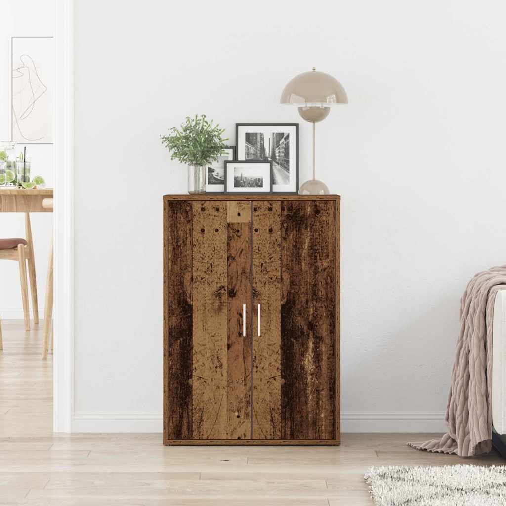 Πλαϊνό γραφείο Παλιό ξύλο 60 x 31 x 84 εκ. Επεξεργασμένο ξύλο - Pakobazaar