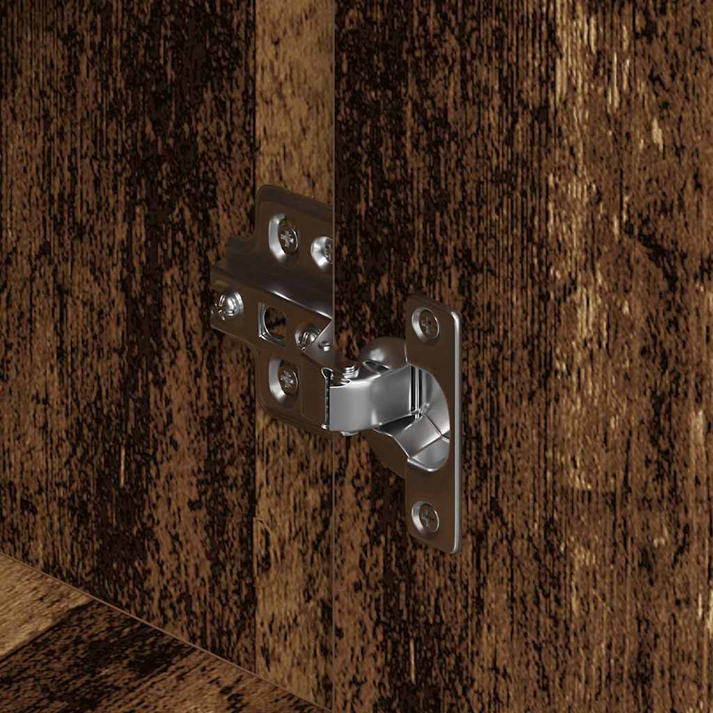 Πλαϊνό γραφείο Παλιό ξύλο 60 x 31 x 84 εκ. Επεξεργασμένο ξύλο